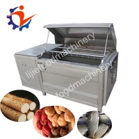 Lijie Brushing Vegetable Roots Washing Sweet Potato Peeling Machine