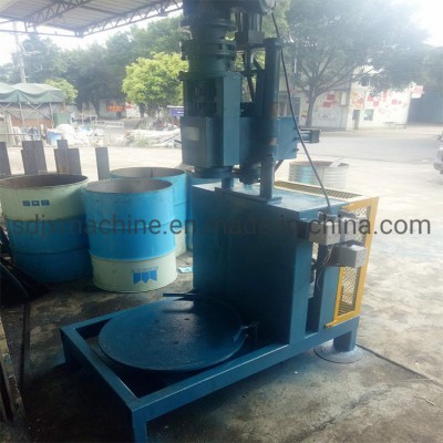 Vertical Semi-Automatic Waste Oil Drum Cutting Machine Waste Oil Barrel Capping Machine